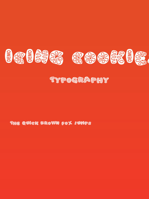 Icing cookies Demo Poster