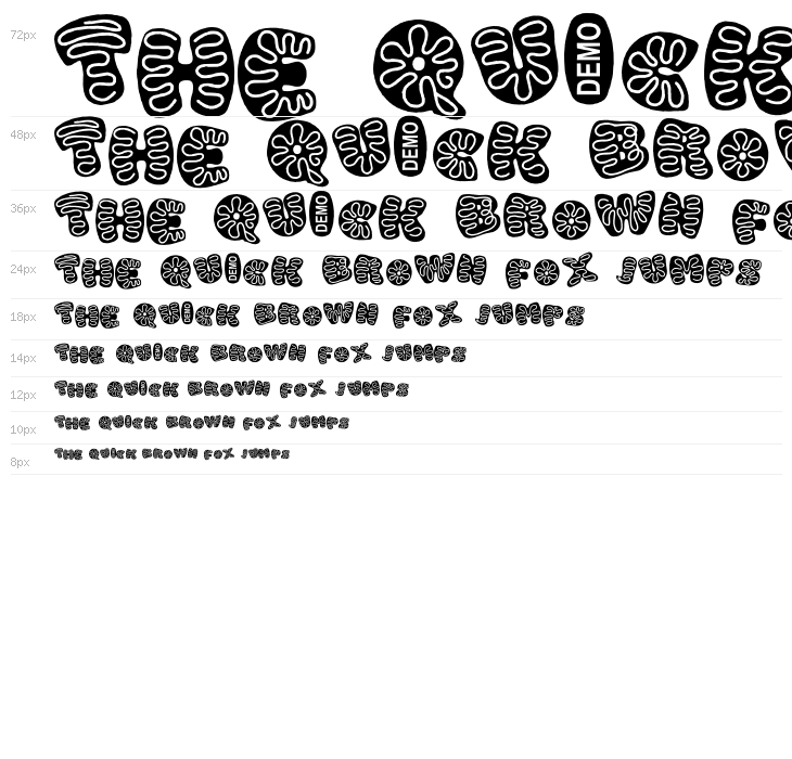 Icing cookies Demo Waterfall