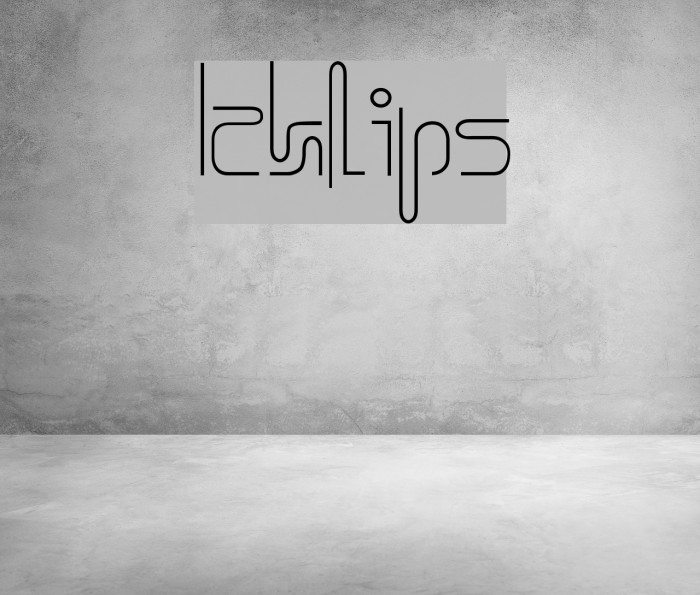 Icklips फ़ॉन्ट examples