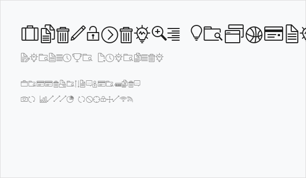 Icon-Works Regular Business Card