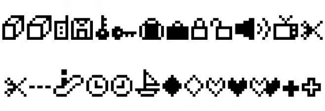 IconBitOne Fuentes MINÚSCULAS