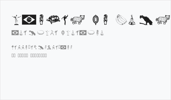 Icones do Brasil Business Card