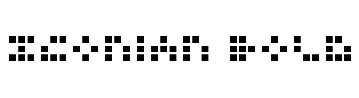 Iconian Bold Шрифта