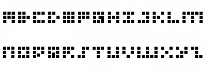 Iconian Bold Schriftart Groß