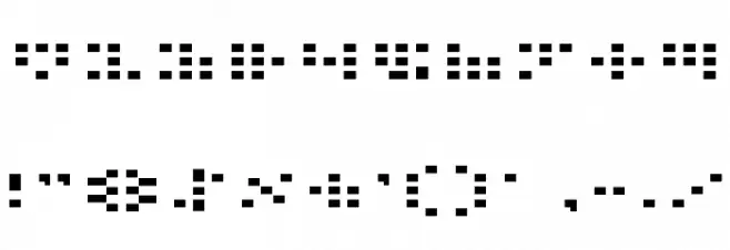 Iconian Expanded フォント その他の文字