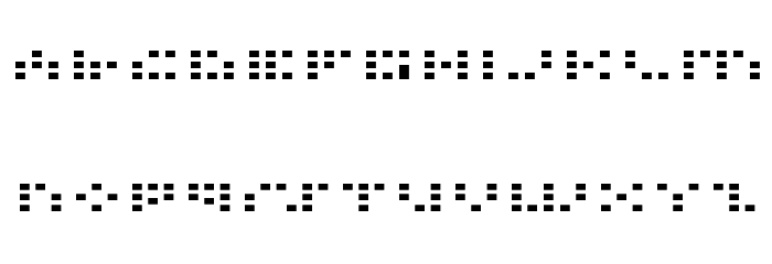 Iconian Expanded フォント 小文字