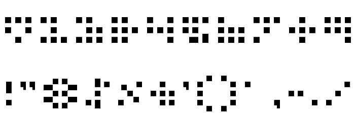 Iconian Font OTHER CHARS
