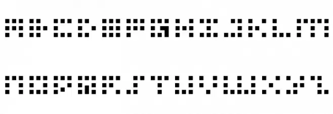 Iconian Schriftart Groß