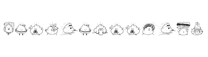 Iconic Poopies  Скачать бесплатные шрифты