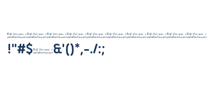 Iconic Trial Bold Other Characters