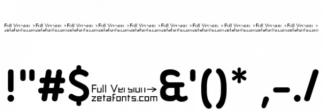 Iconic Trial Bold Font OTHER CHARS