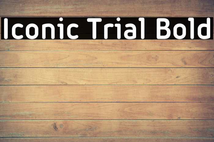 Iconic Trial Bold Example 2