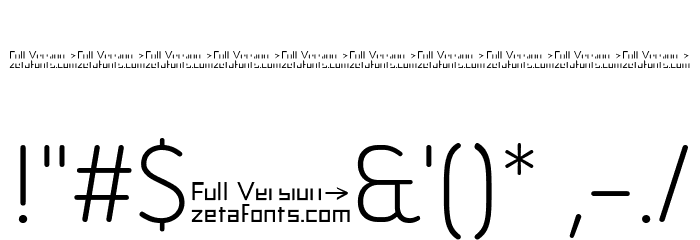 Iconic Trial Light Font OTHER CHARS