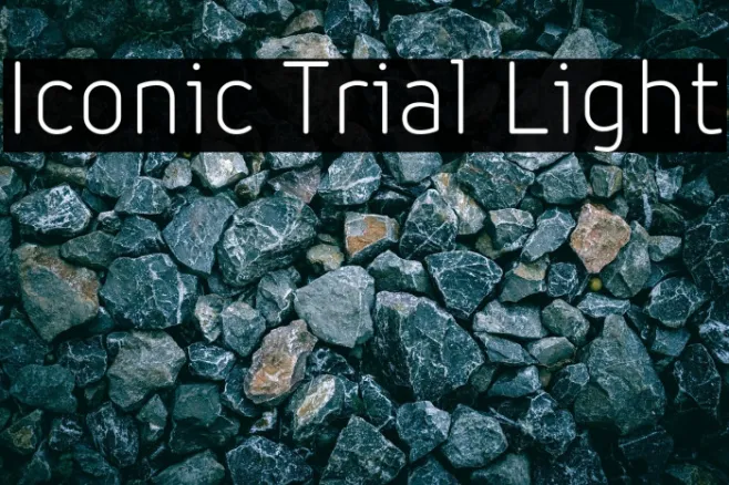 Iconic Trial Light Example 1