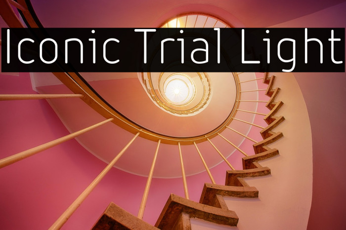 Iconic Trial Light Example 2