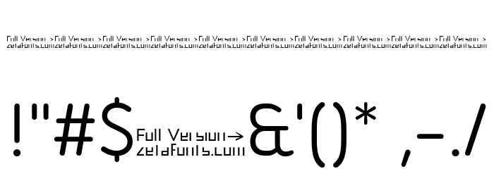 Iconic Trial Regular Font OTHER CHARS