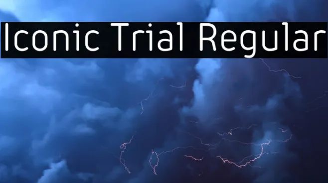 Iconic Trial Regular Example 1