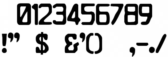 Iconified Font OTHER CHARS