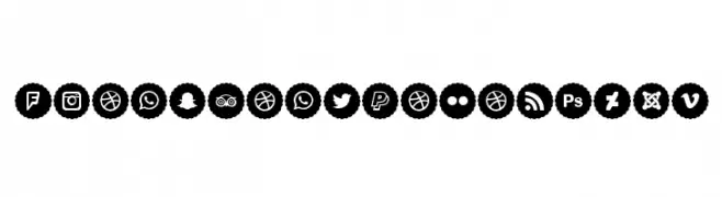 Icons Font Color 2019  font caratteri gratis