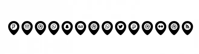 Icons Font Color 