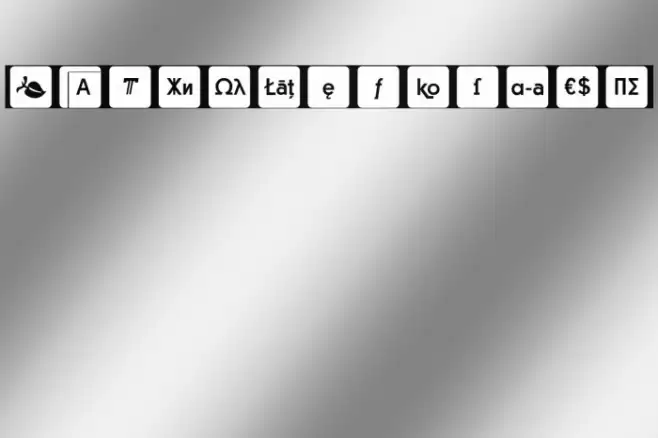 Icons OpenType Regular Font examples