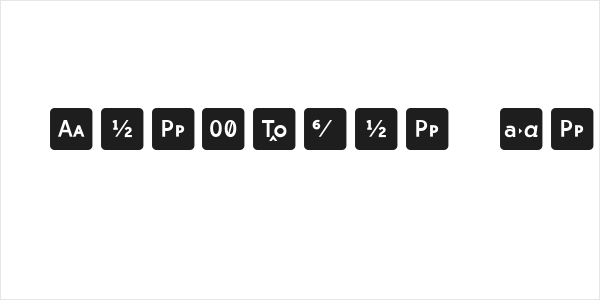 Icons OpenType Regular Logo