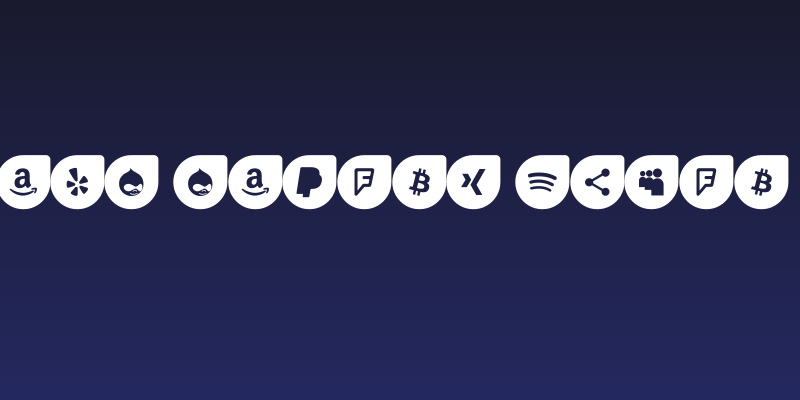 Icons Social Media 12 Social Header