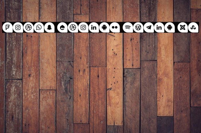 Icons Social Media 13 Example 1