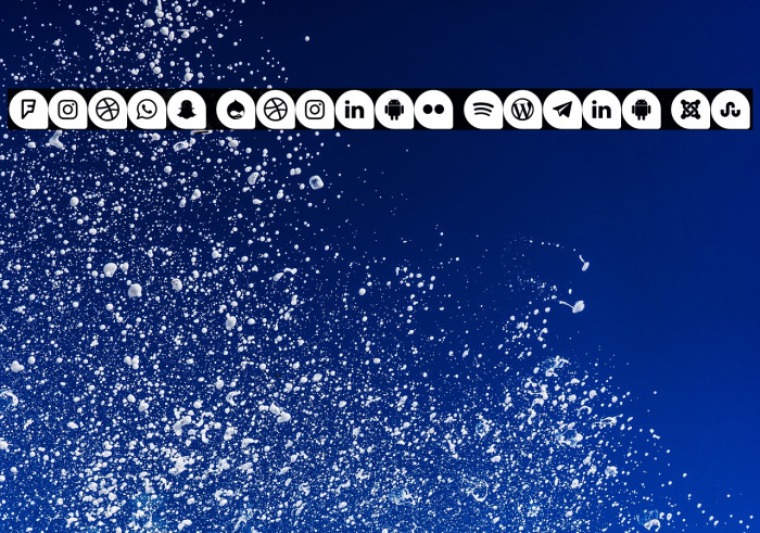 Icons Social Media 13 Example 2