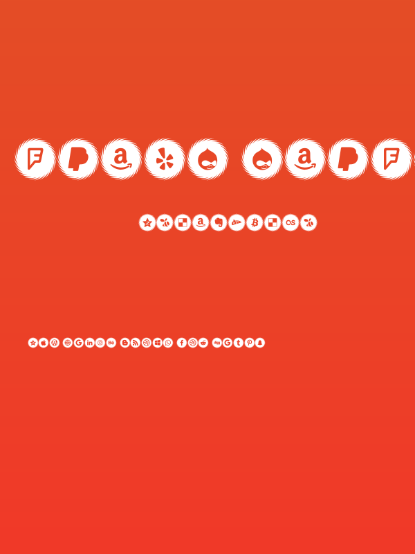 Icons Social Media 15 Poster