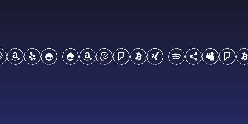 Icons Social Media 2 Social Header