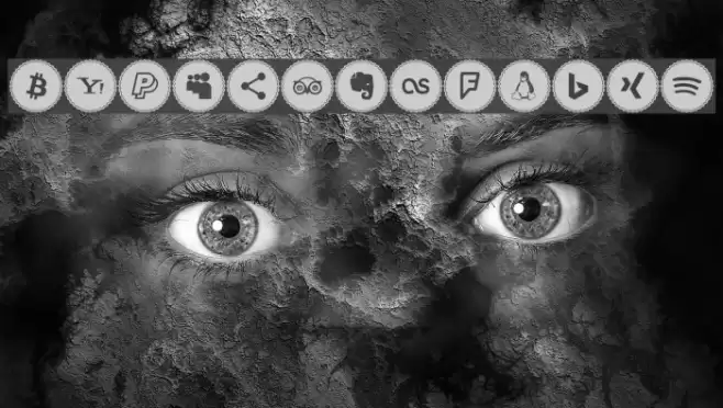 Icons Social Media 3 Font examples