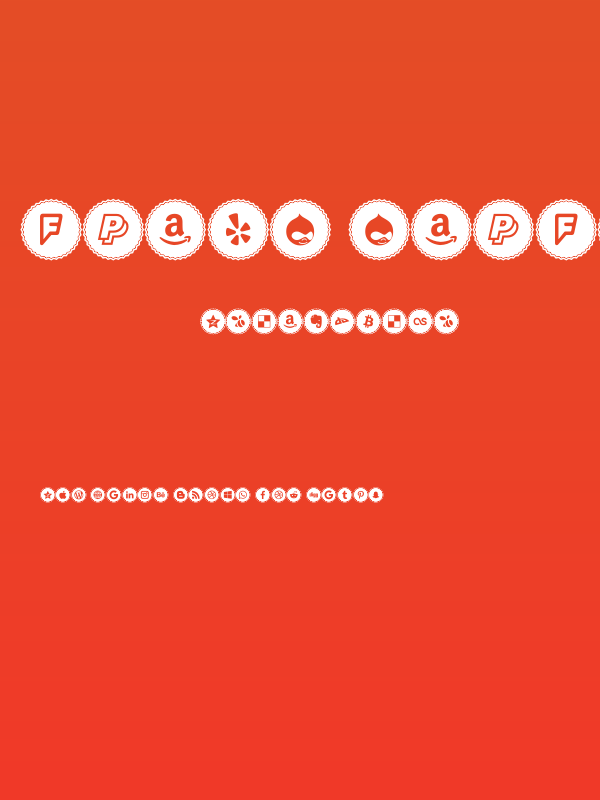 Icons Social Media 3 Poster