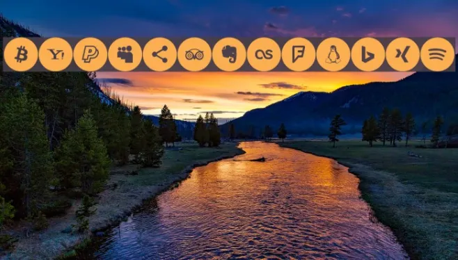 Icons Social Media 6 Example 2