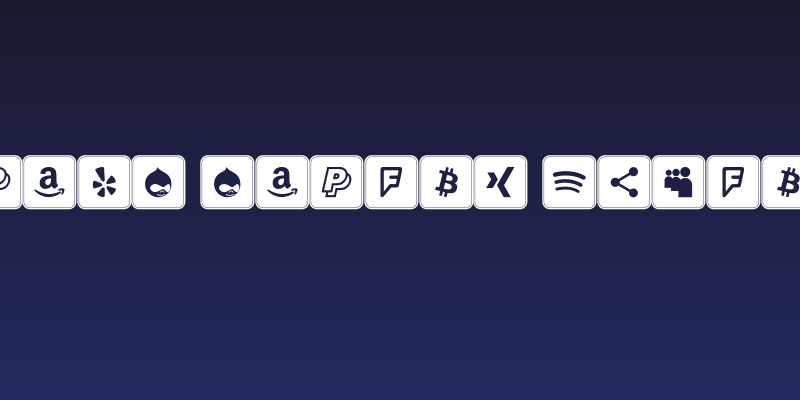 Icons Social Media 7 Social Header