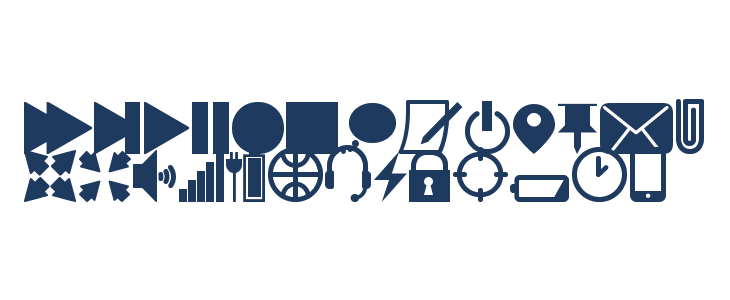 Icons South St Lowercase