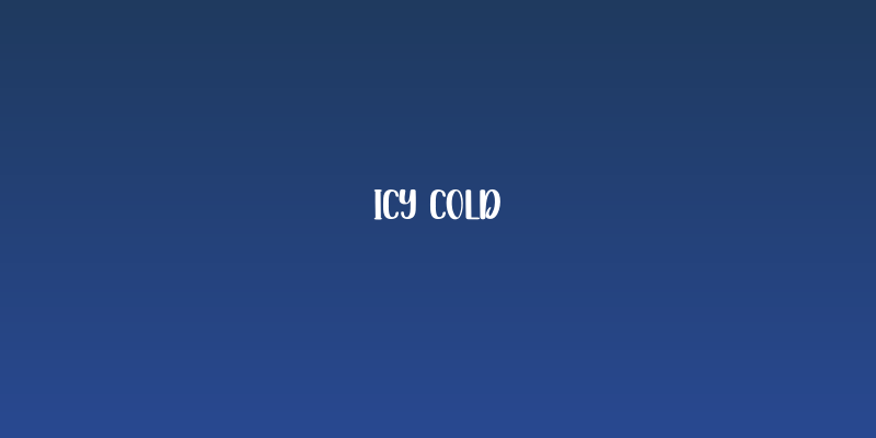 Icy Cold Social Header