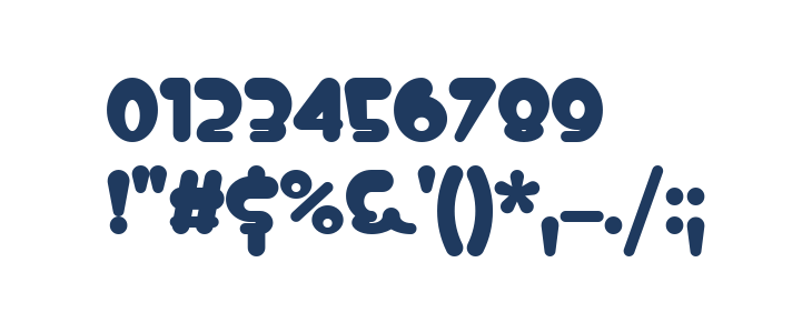 iCE DROP Bold Other Characters