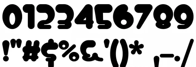 iCE DROP Bold Font OTHER CHARS