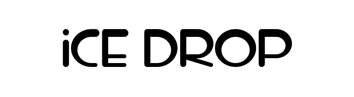 iCE DROP  font caratteri gratis