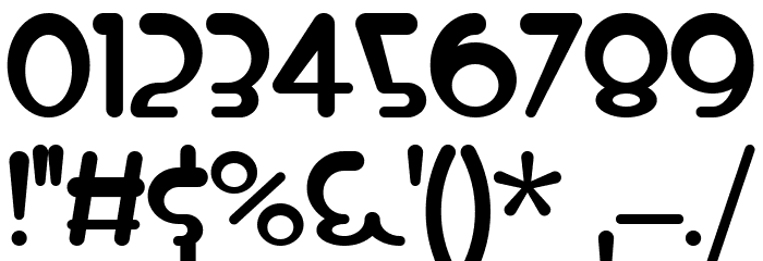 iCE DROP Font OTHER CHARS
