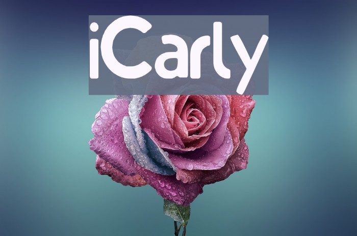 iCarly Font examples