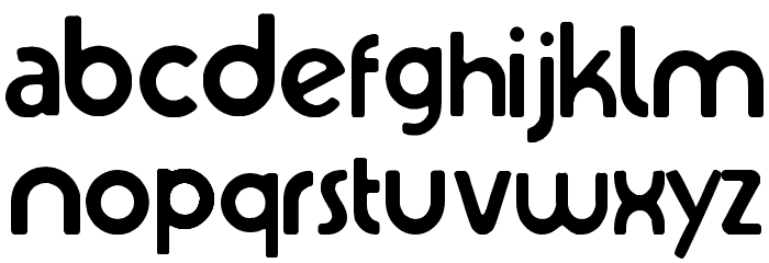 iCarly Font LOWERCASE