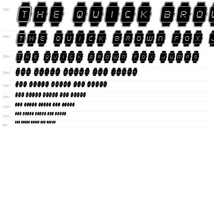 iChrono Academy Italic Waterfall