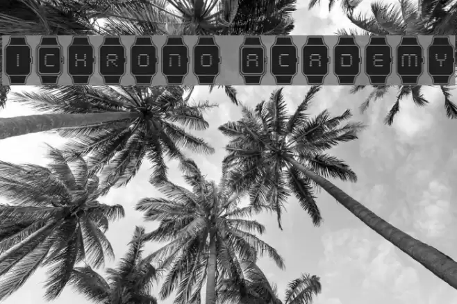 iChrono Academy Font examples