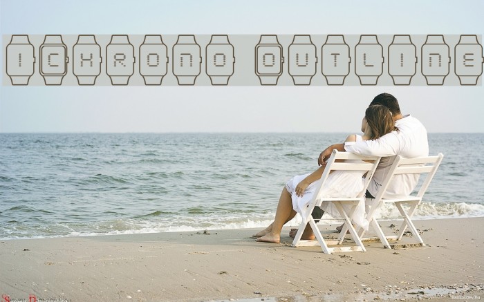 iChrono Outline Font examples