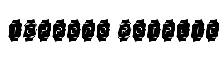 iChrono Rotalic  免费字体下载