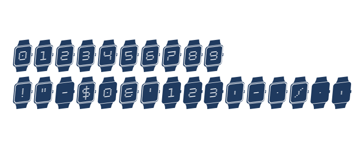 iChrono Rotalic Other Characters