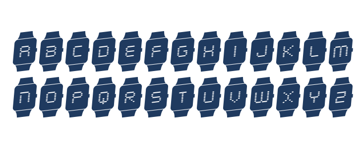 iChrono Rotalic Lowercase