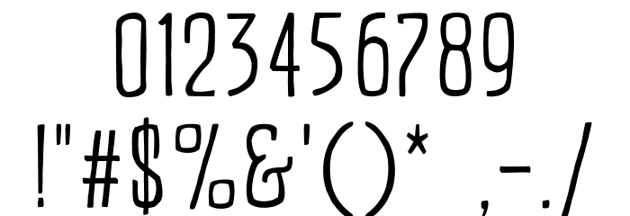 iCiel Altus Serif Font OTHER CHARS